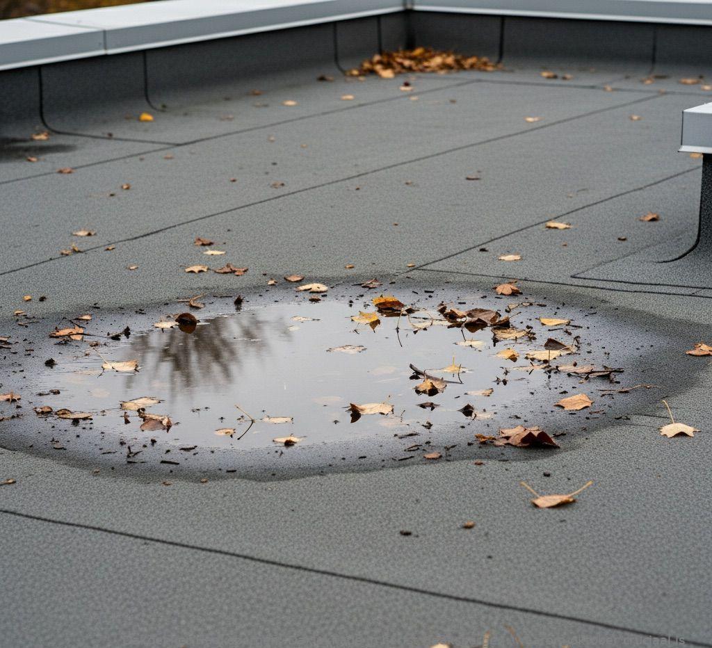 Daklekkage In Herfst Haaksbergen
