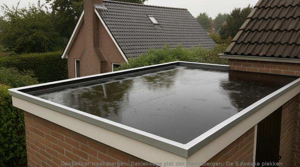 Daklekkage plat dak Haaksbergen: De 5 zwakke plekken